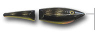 black perch lure