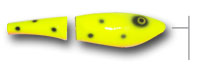 chartreuse spots lure