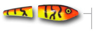 orange tiger lure